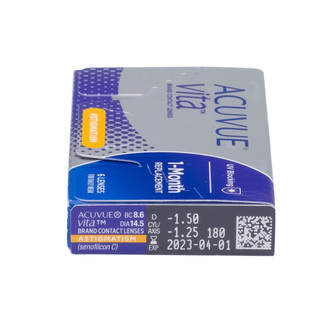 Acuvue Vita Astigmatism Contact Lenses Box - 6 Pack